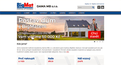 Desktop Screenshot of damamb.cz